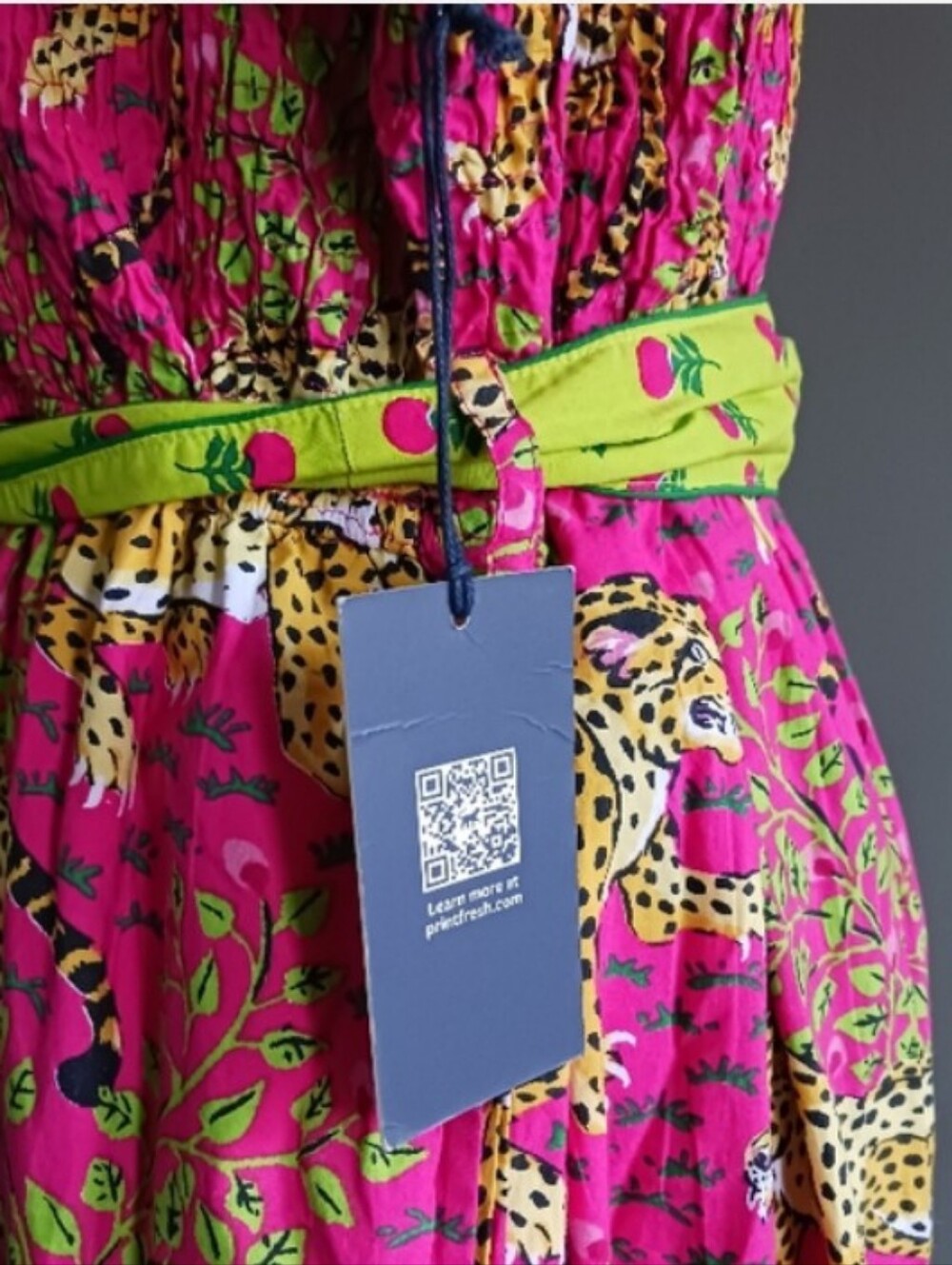 NWT Printfresh Cotton, Floral Dress Size 3X - Picture 8 of 9